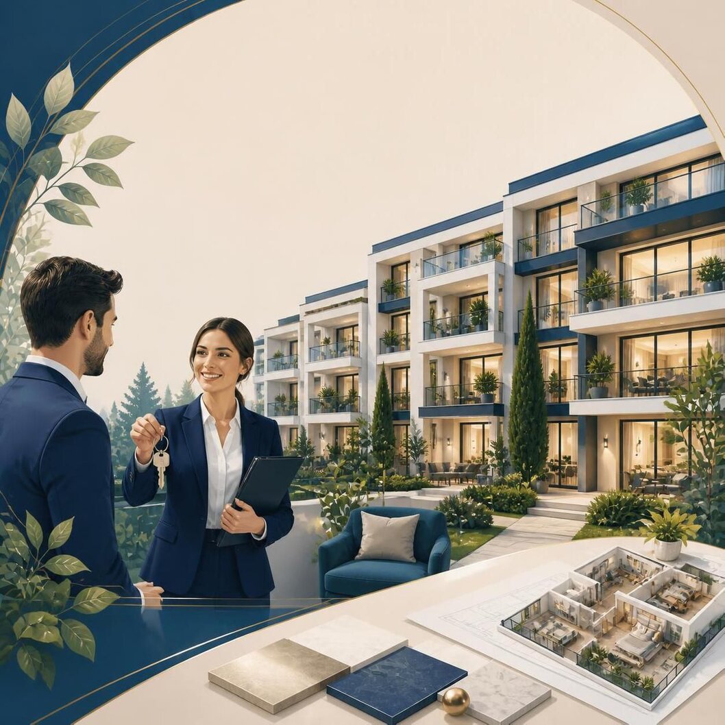 Séjour lumineux d’un appartement en location dans le Jura.